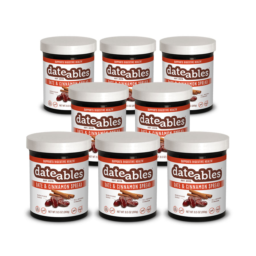 Date & Cinnamon Spread 8-Pack —  Warm, rich and naturally sweet, like a spoonful of cozy comfort