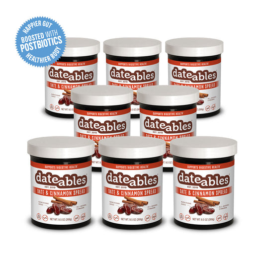 Date & Cinnamon Spread 8-Pack —  Warm, rich and naturally sweet, like a spoonful of cozy comfort